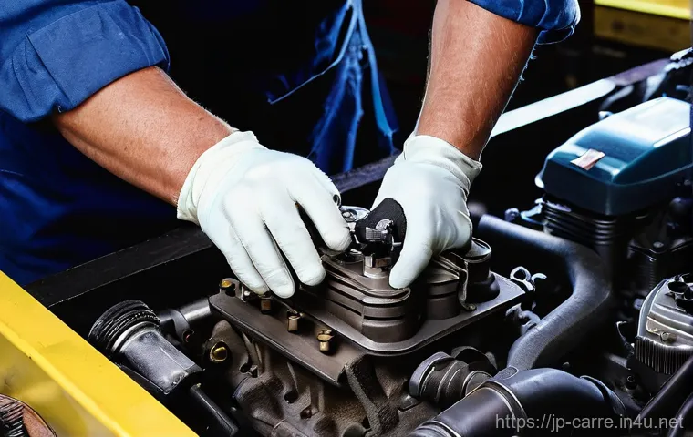 자동차정비 실기시험 연습용 차량 추천 - **Prompt 1: Modern EV/Hybrid Diagnostics Training**
    A young, focused automotive technician, appe...