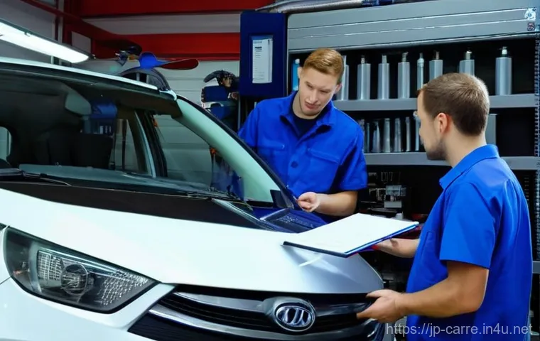 자동차정비 실기시험 연습용 차량 추천 - **Prompt 2: Foundational Gasoline Engine Reassembly**
    An experienced male or female mechanic, in...