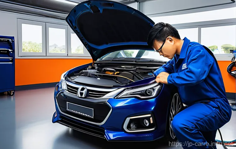 자동차정비기사 연봉 협상 팁 - **Prompt for a highly skilled modern mechanic:**
    "A highly skilled Japanese automobile mechanic,...